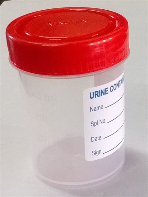 sterile containers for urine samples